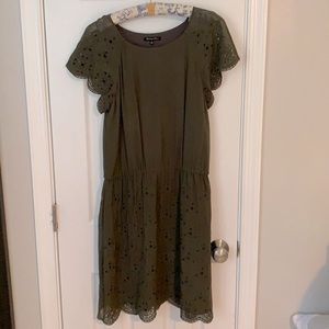 Madewell Olive Green Dress